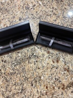 Invicta Gray and Silver Pen Gift Set Duo